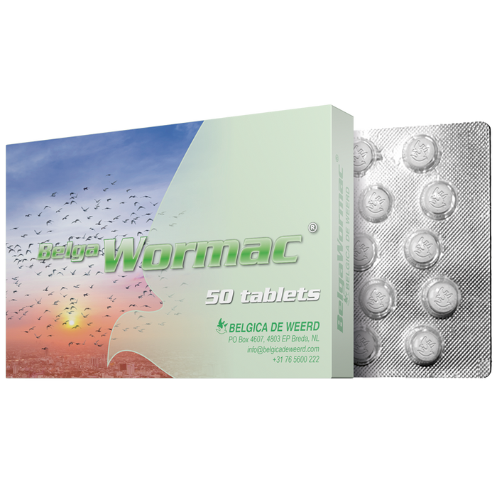 Belgica De Weerd BelgaWormac Pills 50 Tablets
