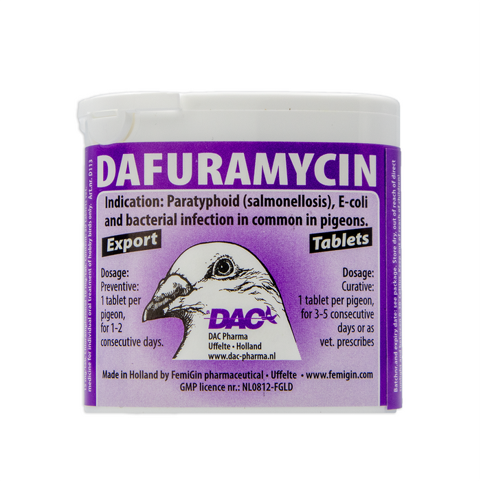 Dac Dafuramycin 50 Tablets