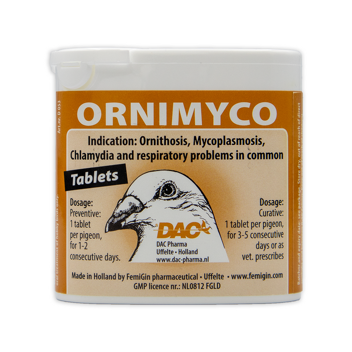 Dac Ornimyco 50 Tablets