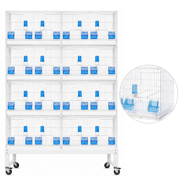 2GR Structure For Drawer's System 2x4 Breeding Cages Art. 439 FULL SET