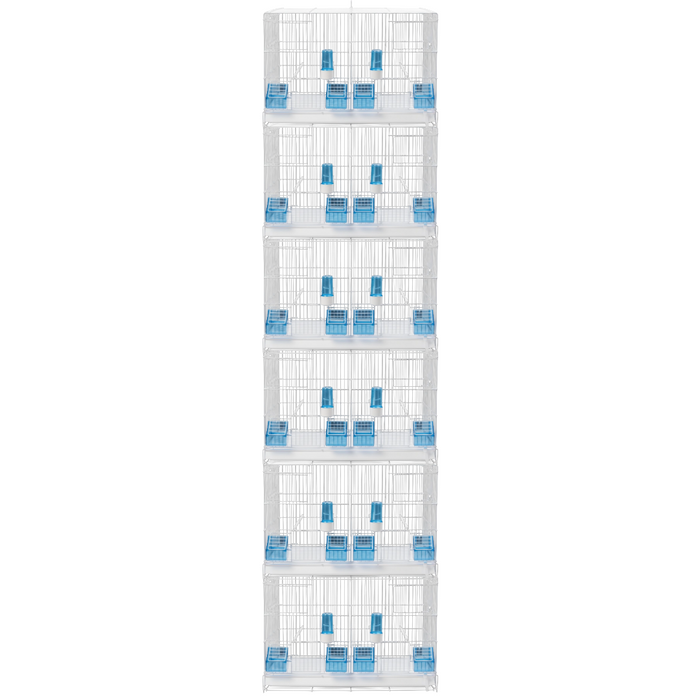 2GR Breeding Cage 58 White Art. 317/B