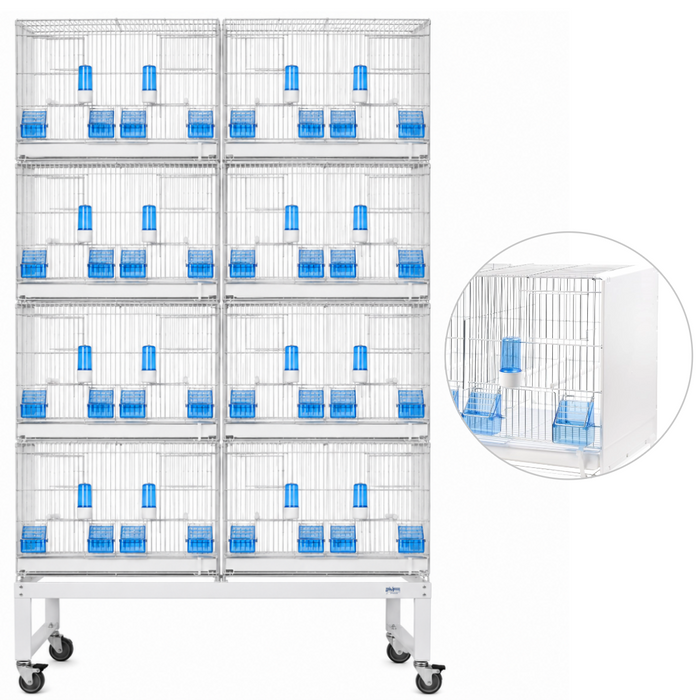 2GR Structure For Drawer's System 2x4 Breeding Cages Art. 439 FULL SET