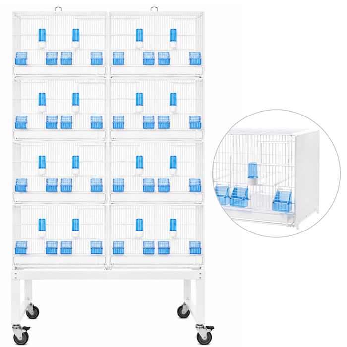 2GR Structure For Drawer's System 2x4 Breeding Cages Art. 439 FULL SET