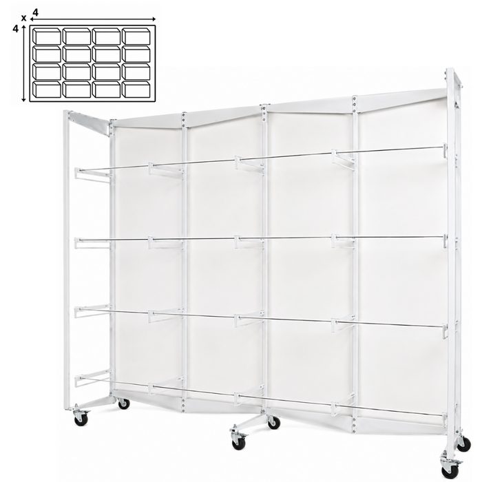 2GR Structure For Drawer's System 4x4 Breeding Cages Art. 343 FULL SET