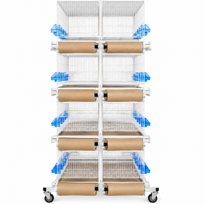 2GR Double Structure For Paper System 4x4 Breeding Cages Art. 346 FULL SET