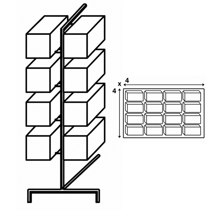 2GR Double Structure For Paper System 4x4 Art. 346