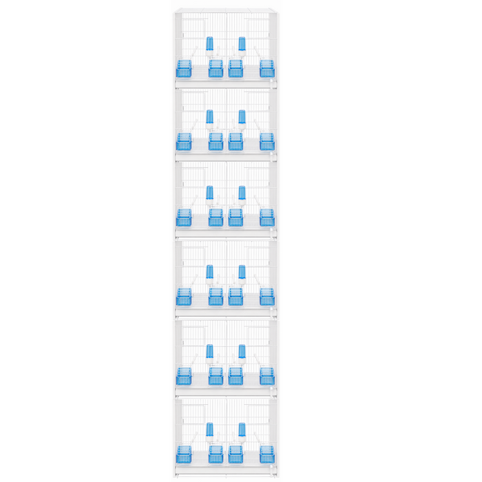 2GR Breeding Cage 58 White Art. 326/B