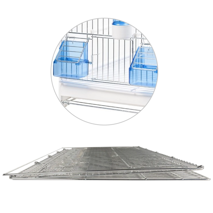 2GR Breeding Cage 58 Galvanized Art. 326/Z