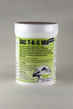 Dac T-K-S Mix for Coccidiousis and Canker 100 g