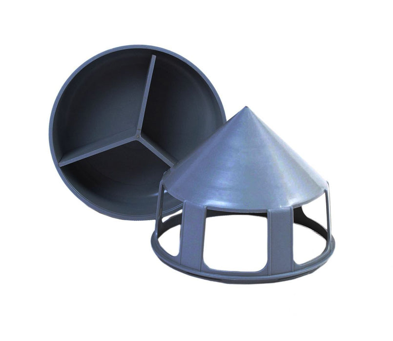 Polmark Grit Feeder with Compartments