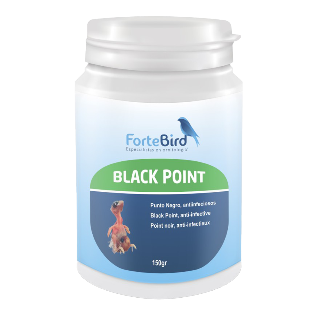 ForteBird Black Point 150 g — Global Pigeon Supplies Inc.