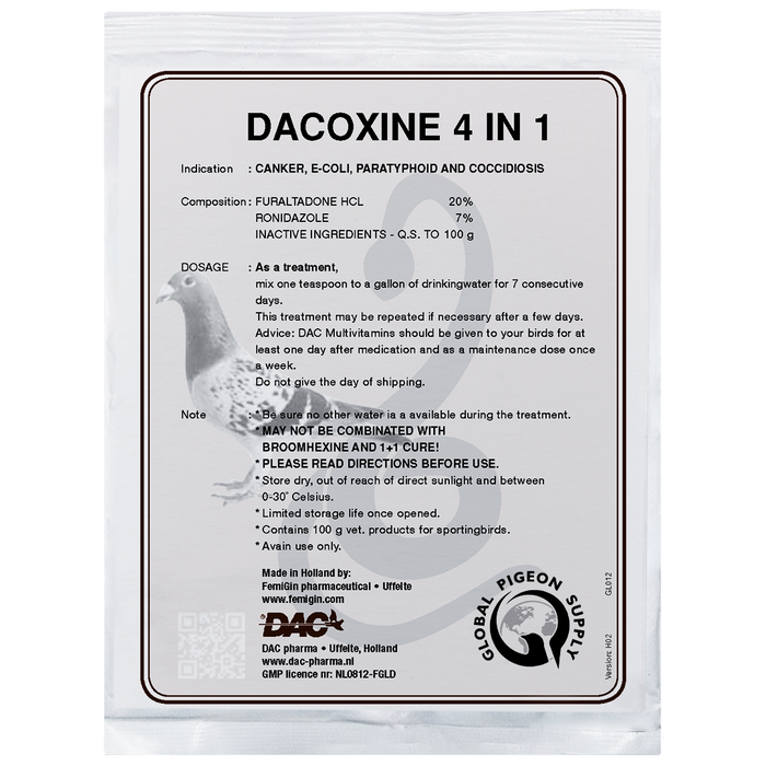Global Dac Dacoxine 4 in 1 100 g