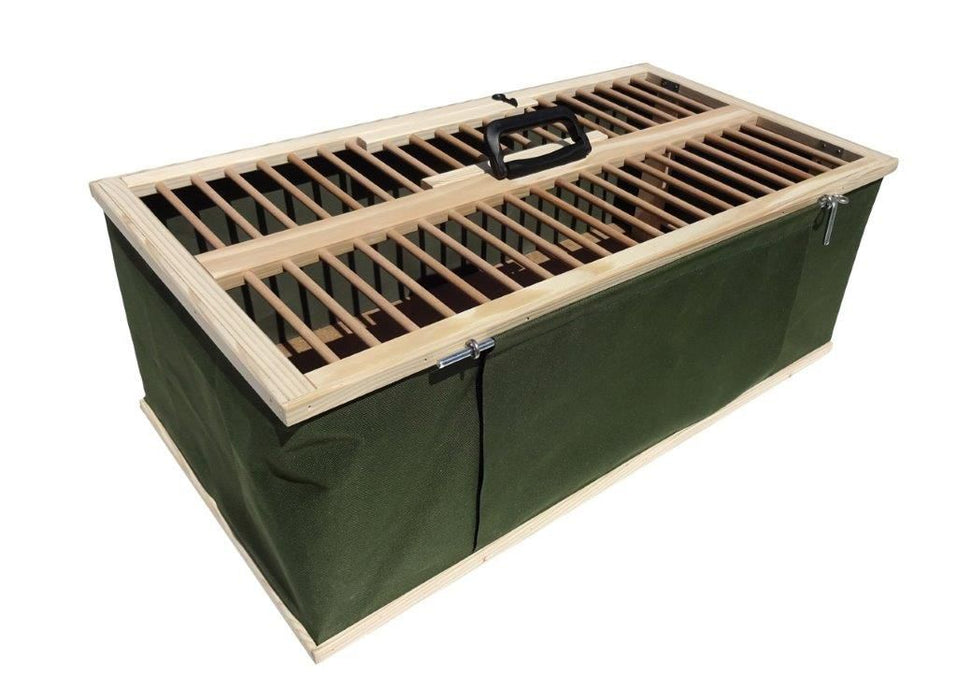 Polmark Linen Transportation Basket Foldable