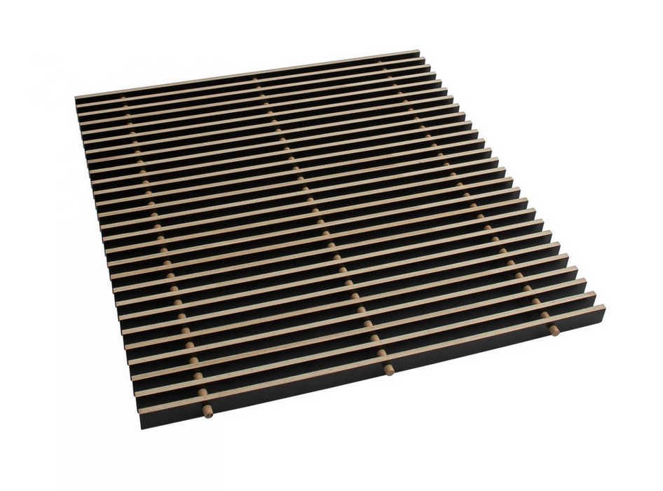 Polmark Floor Grill made of Black Plywood