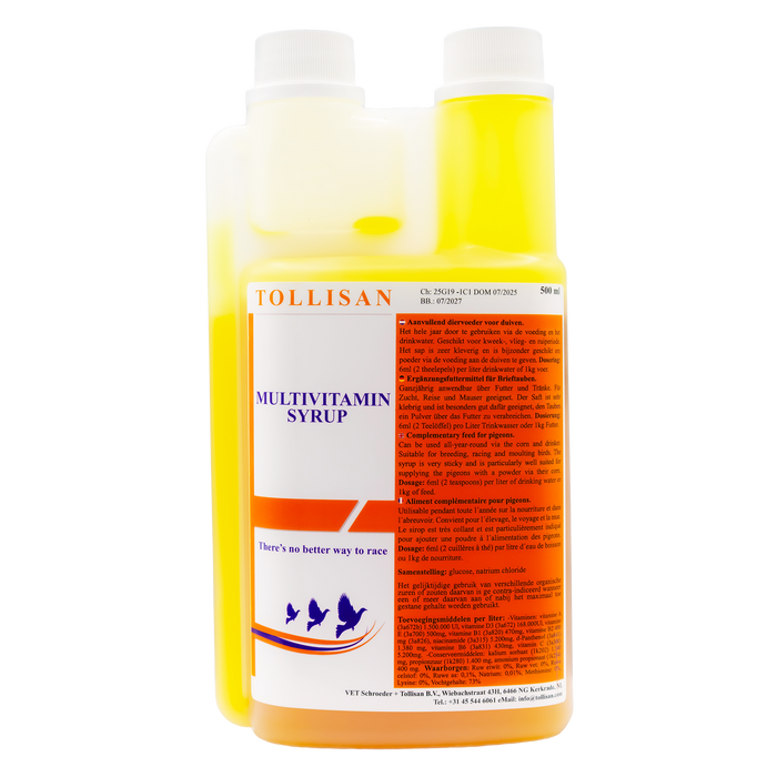 Tollisan Multivitamin Syrup 500 ml