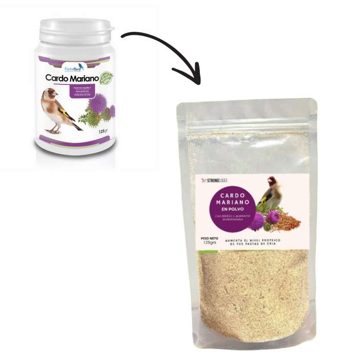 ForteBird Cardo Mariano Triturado 125g