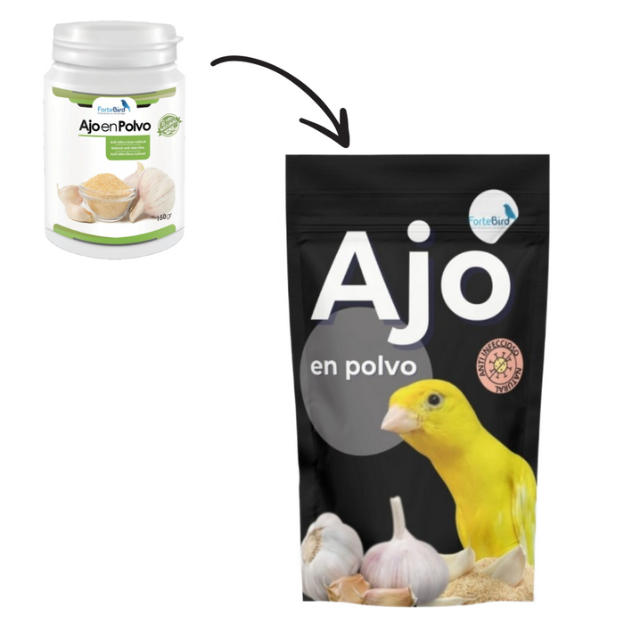 ForteBird Ajo en Polvo 100% 100g (Garlic Powder)