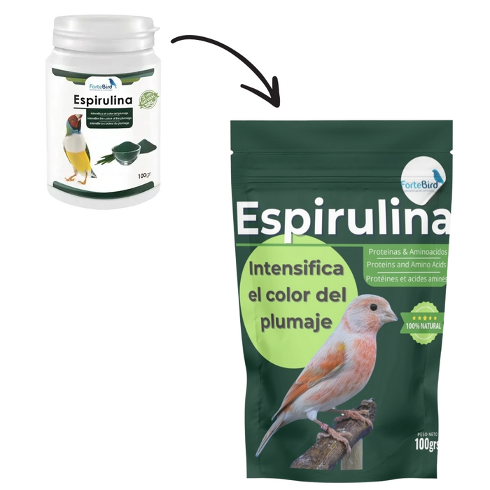 ForteBird Espirulina 100g (Spirulina)