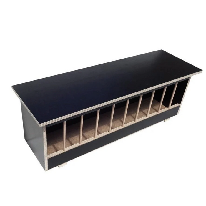 Polmark Feeder with Lid- Black Plywood