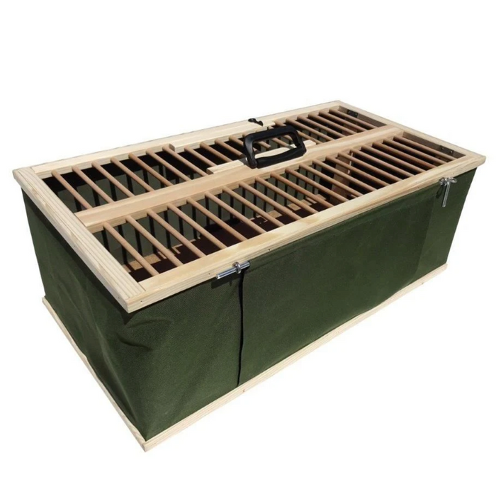 Polmark Linen Transportation Basket Foldable