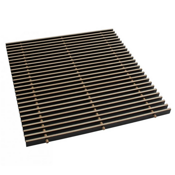 Polmark Floor Grill made of Black Plywood