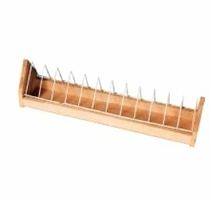 Polmark Wooden Pigeon Feeder with Tilted Grid