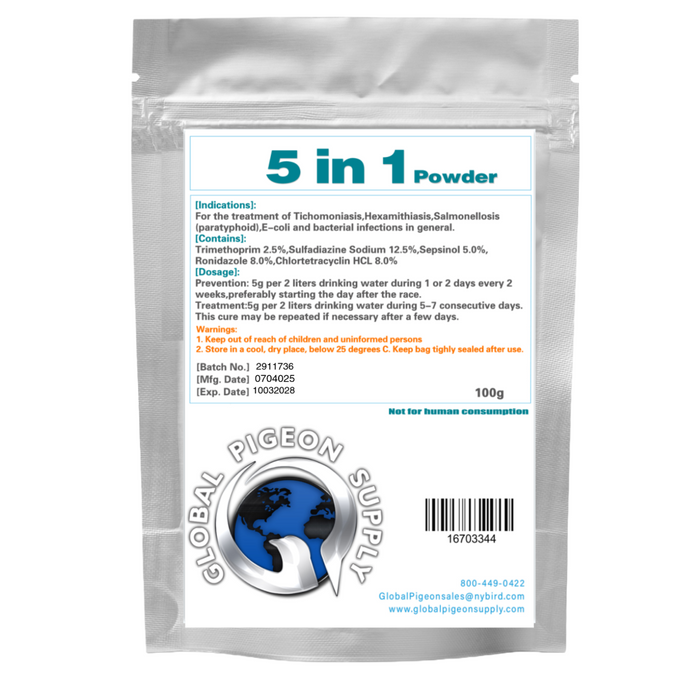 Global Silver 5 in 1 Powder