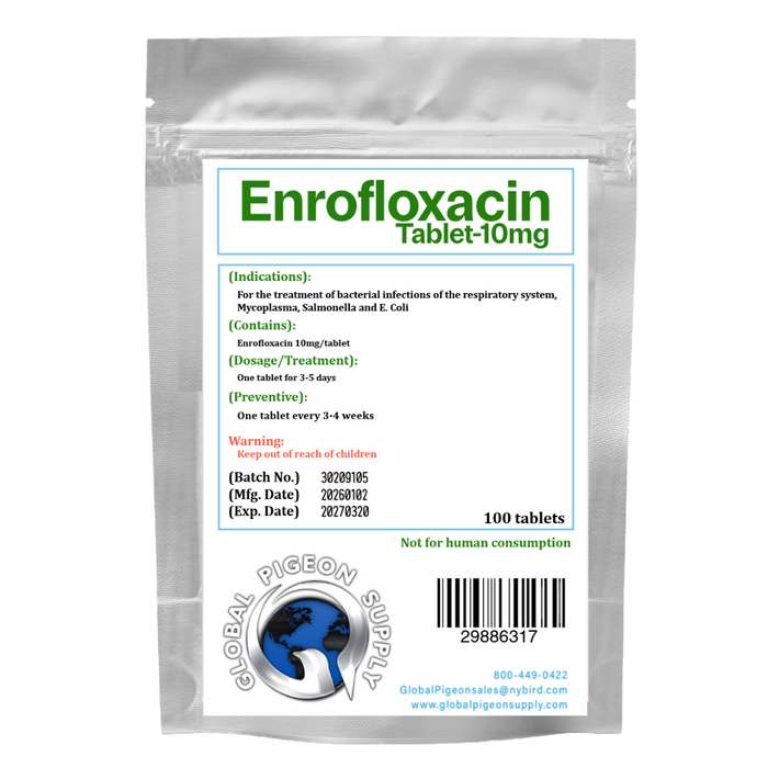 Global Silver Enrofloxacin Tablet 10mg