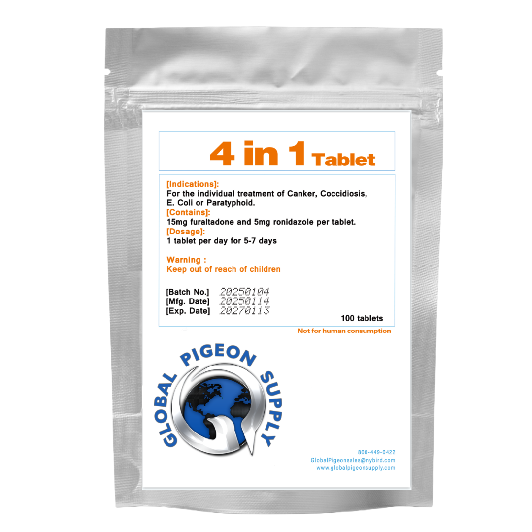 Global Silver 4 in 1 Tablets — Global Pigeon Supplies Inc.