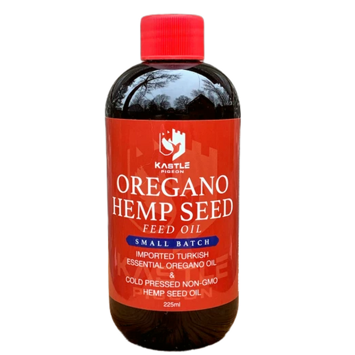 Kastle Pigeon Oregano Hemp Seed Feed Oil 225 ml