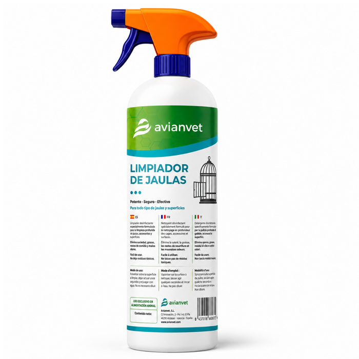 Avianvet Limpiador Jaulas (Cage Cleaner) 1L