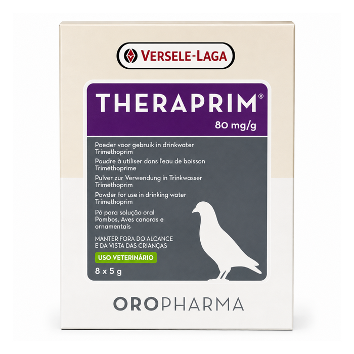 Oropharma + Theraprim  (E. coli, Salmonella )box of 8 sachet
