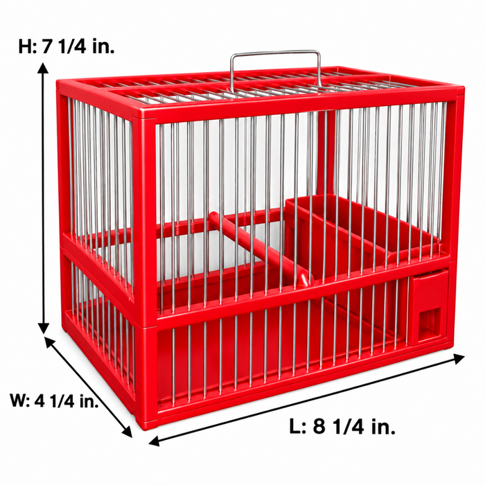 Copele Songbird Cage Red