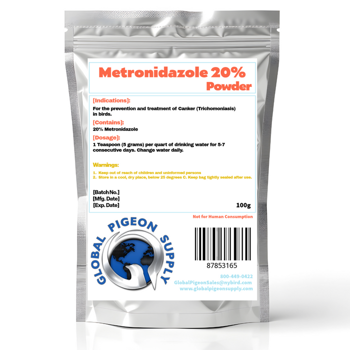 Global Silver Metronidazole 20% Powder