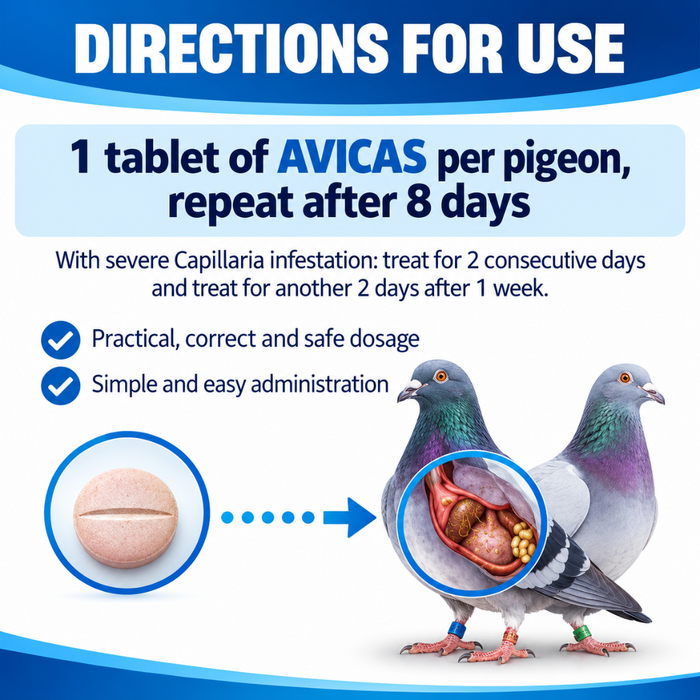 Oropharma + Avicas Worm  tablets 40