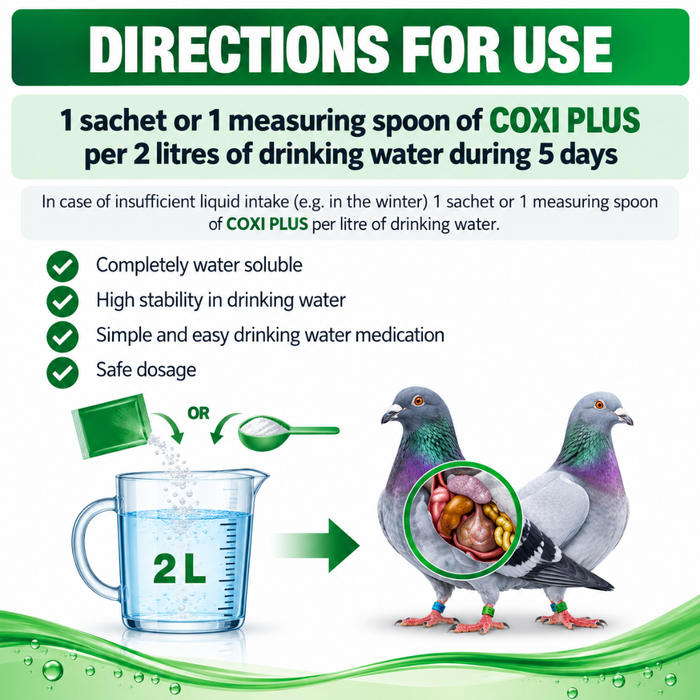 Oropharma + Coxi Plus box of 8 sachet