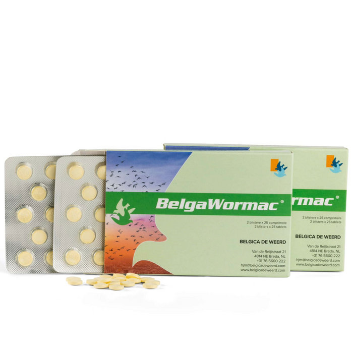 Belgica De Weerd BelgaWormac Pills 50 Tablets