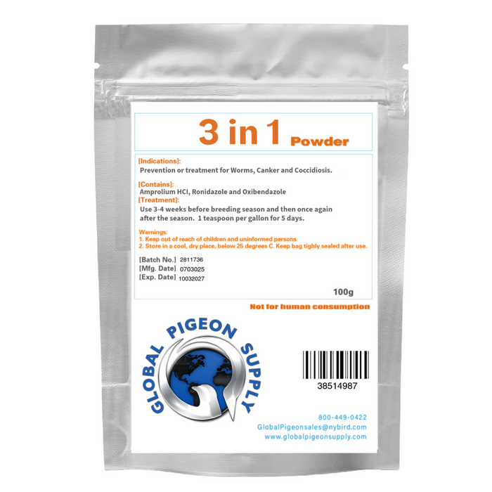 Global Silver 3 in 1 Powder