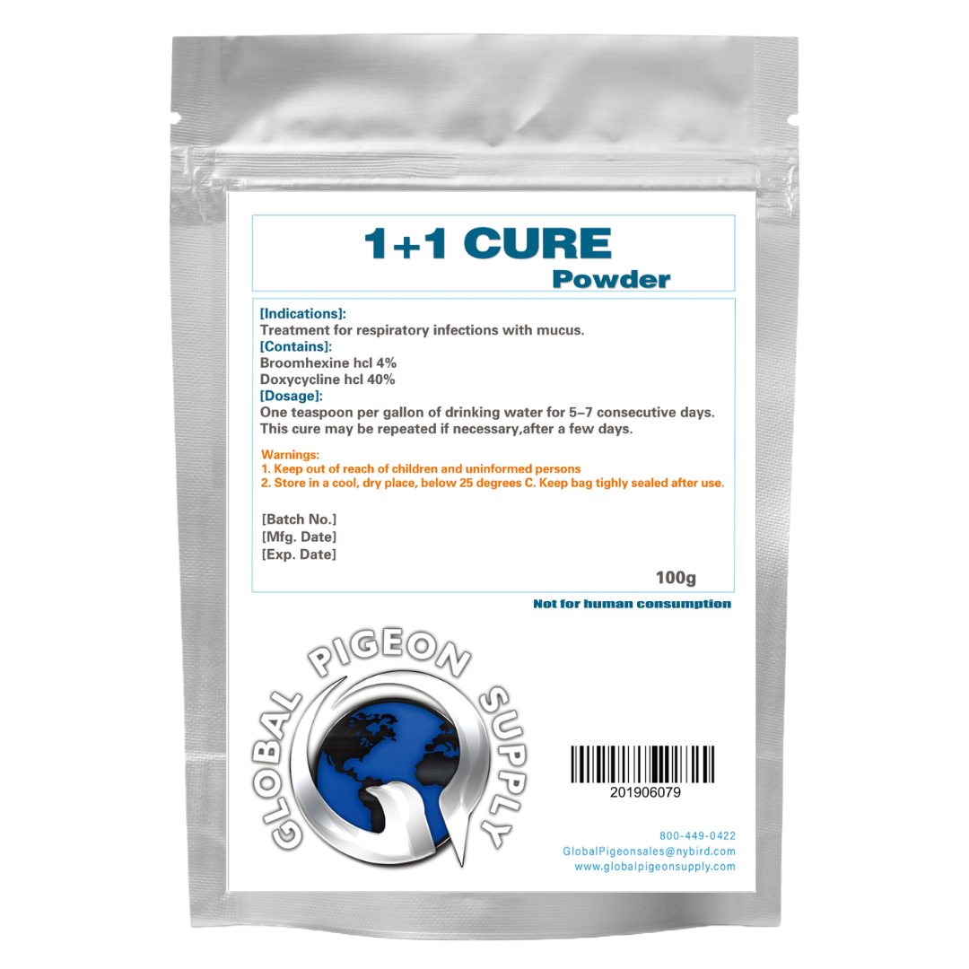 Global Silver 1+1 Cure Powder — Global Pigeon Supplies Inc.