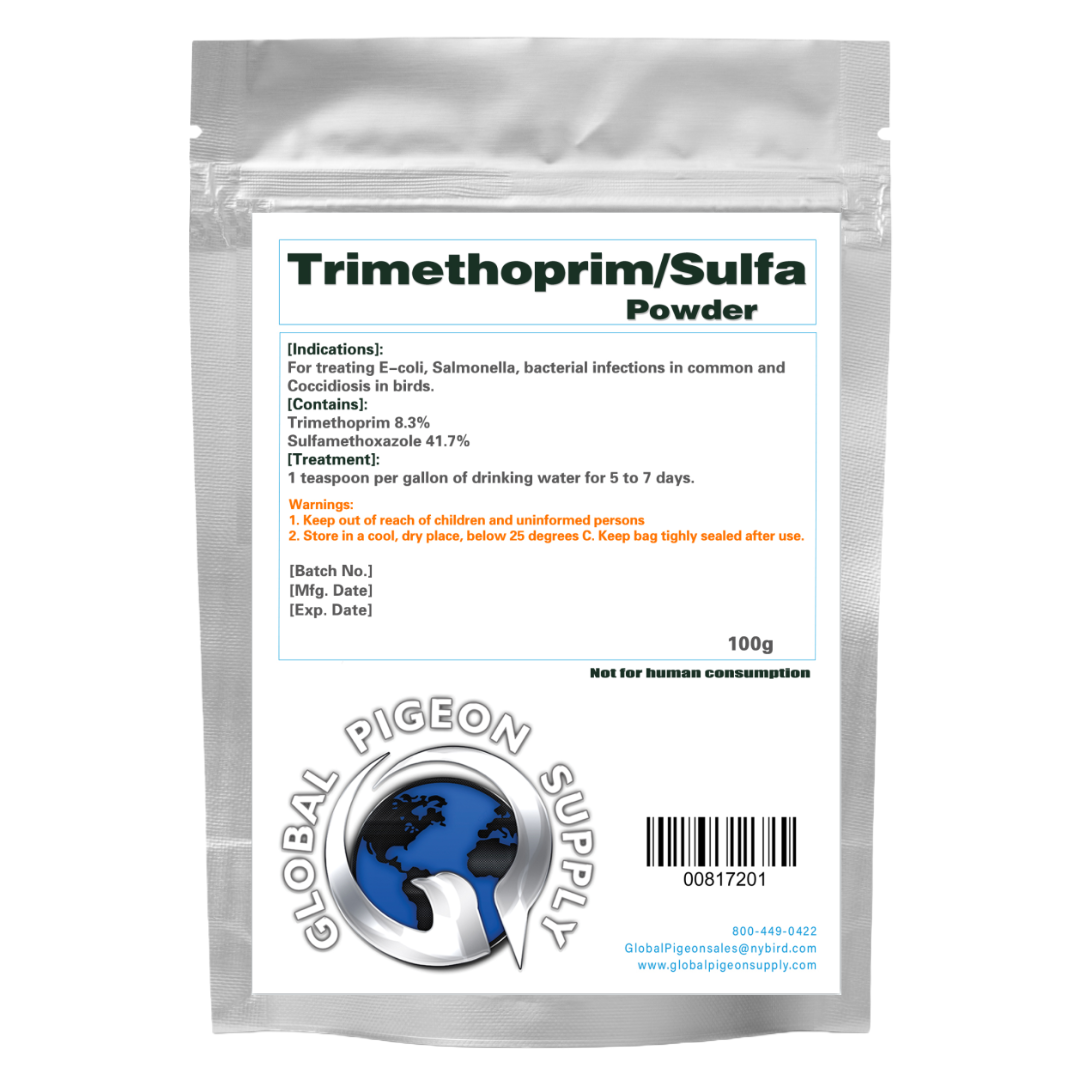 Prim Powder Global Silver Trimethoprim/Sulfa Powder — Global Pigeon Supplies Inc.