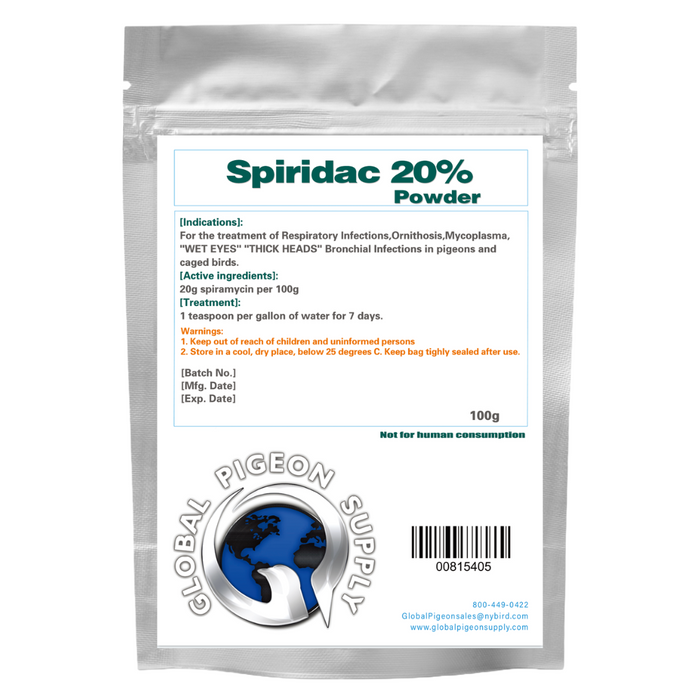 Global Silver Spiridac 20% Powder