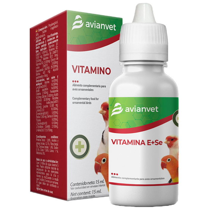 Avianvet Vitamina E+Se Concentrated 15 ml