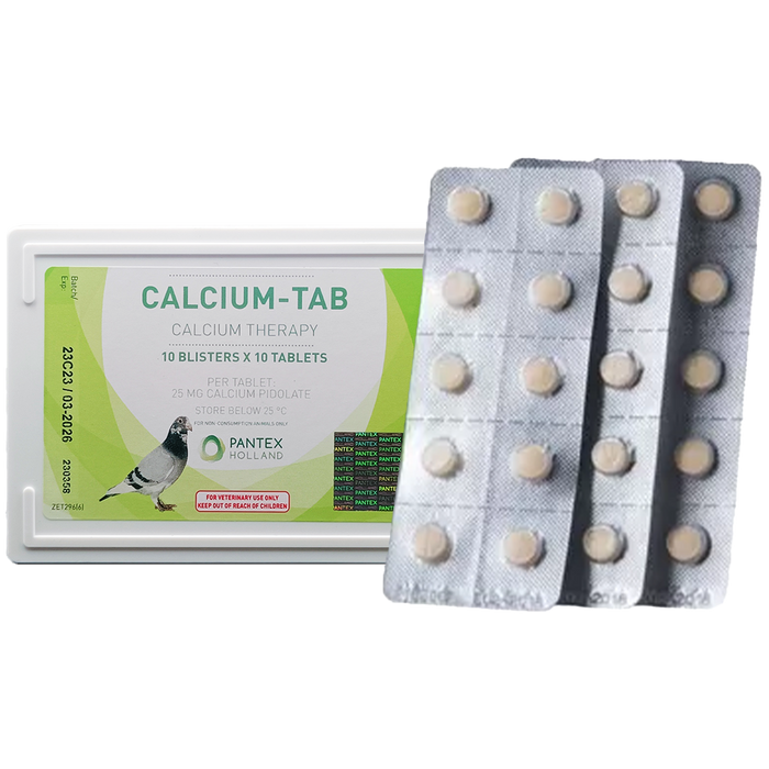Pantex Calcium-Tab 100 Tablets