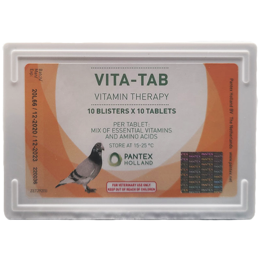 Pantex Vita-Tab 100 Tablets — Global Pigeon Supplies Inc.