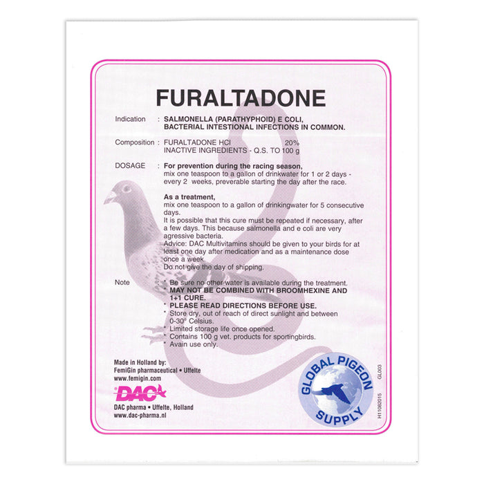 Global Dac Furaltadone 20% 100 g