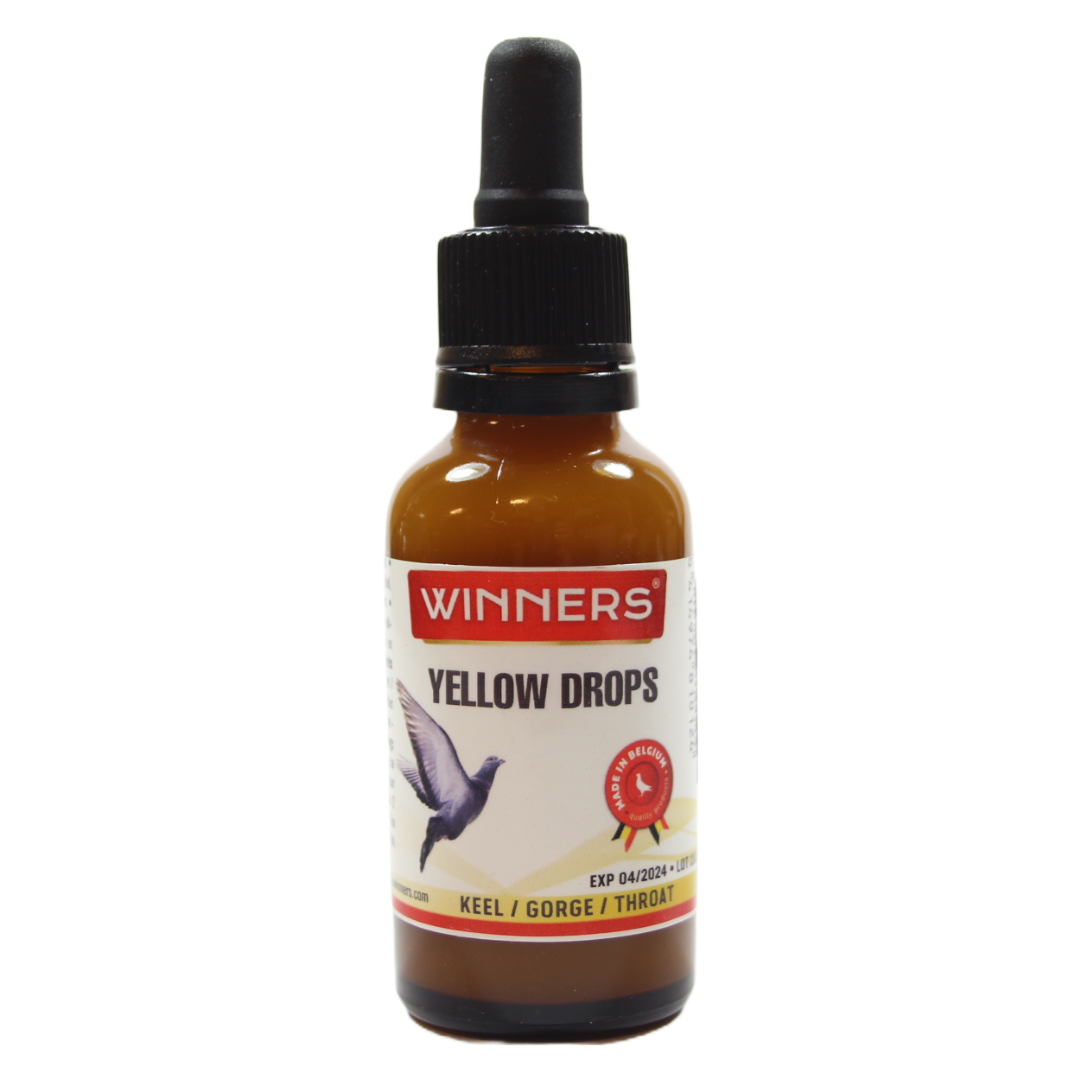 Winners Yellow Drops 30 ml — Global Pigeon Supplies Inc.