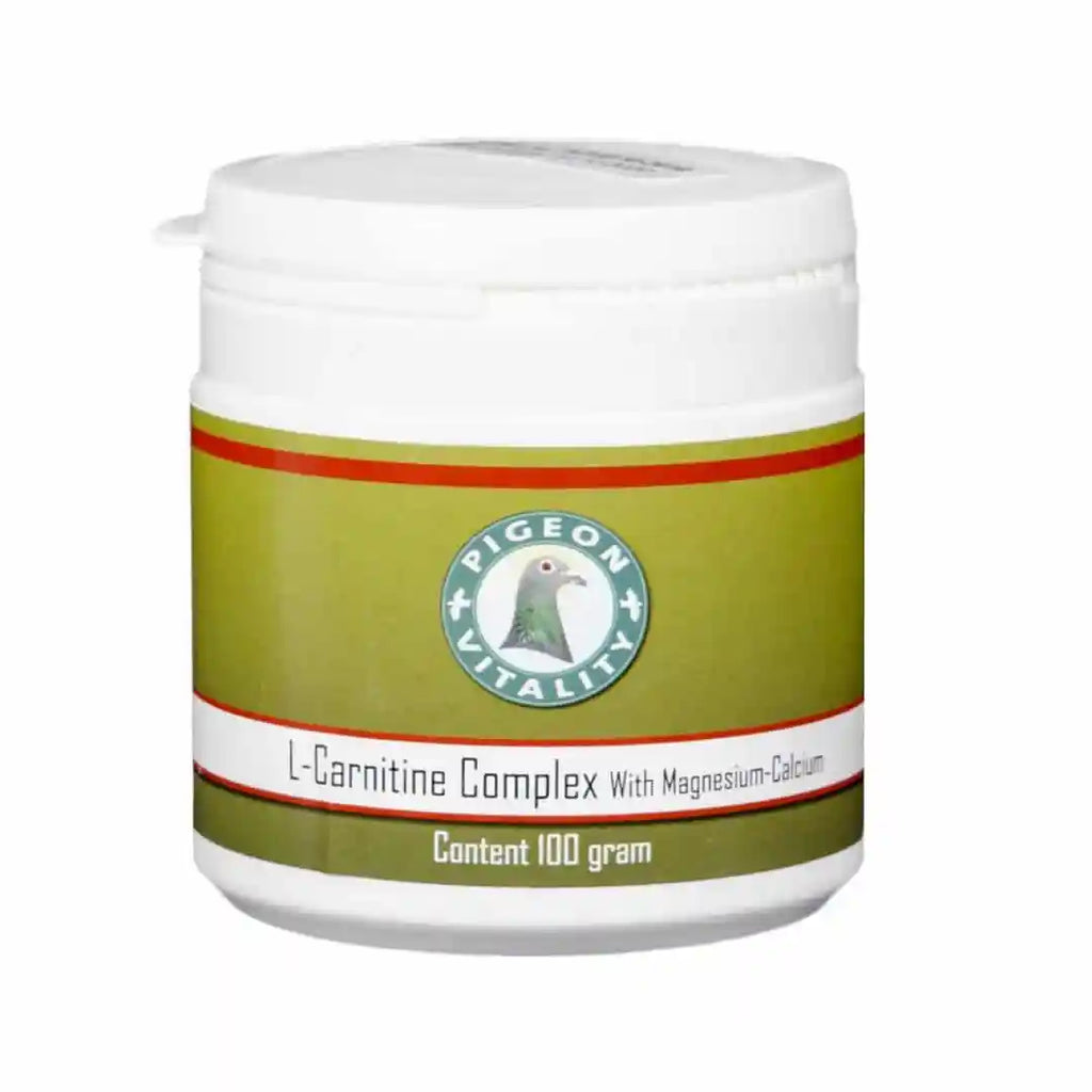 Pigeon Vitality L-Carnitine Complex with Magnesium-Calcium 100g Pigeon Vitality L-Carnitine Complex with Magnesium-Calcium 100g