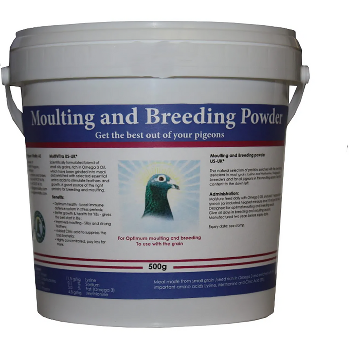 Pigeon Vitality Breeding and Moulting Powder