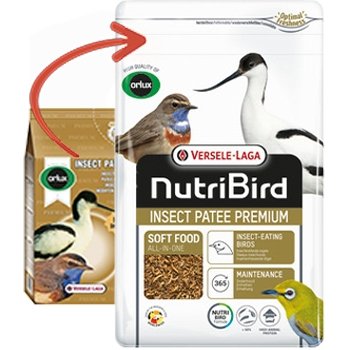 VERSELE-LAGA Orlux Premium Insect Pâtée pour Oiseau 2 kg : :  Animalerie