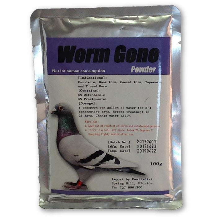 Worm Gone Powder 100g